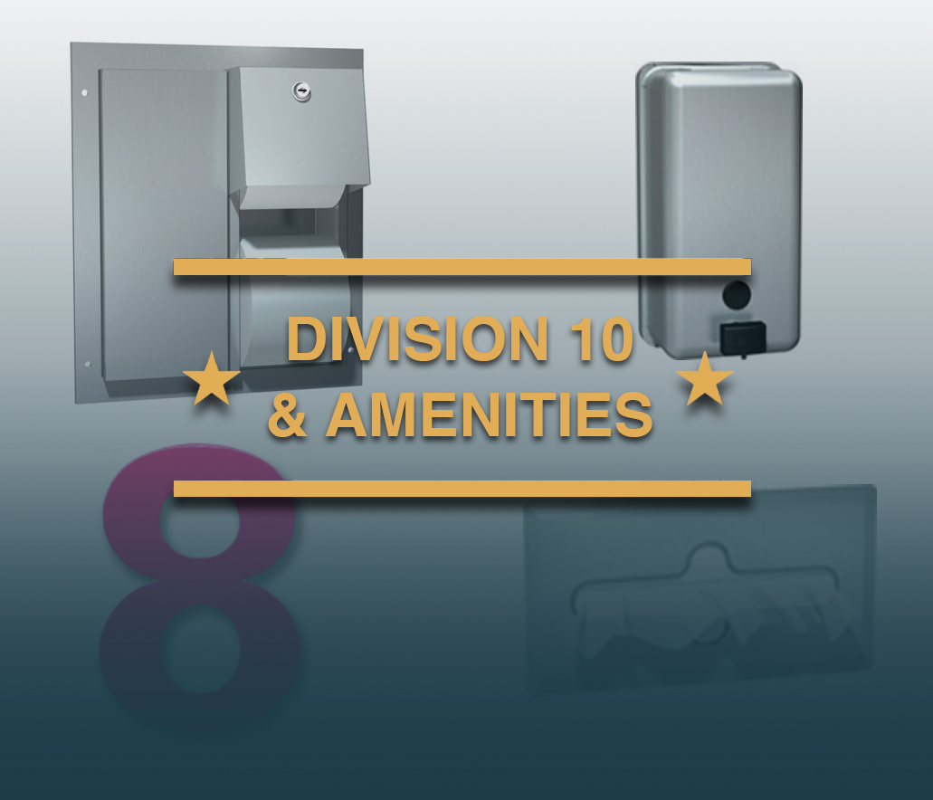 Division 10 Products and Amenities